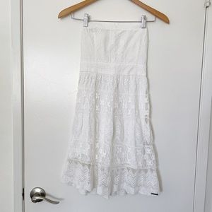 Abercrombie & Fitch strapless lace dress
